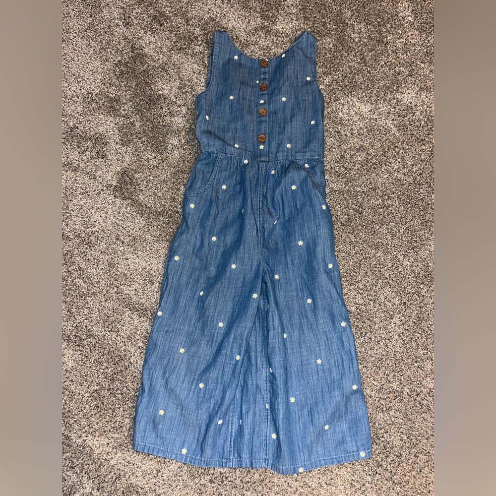 Mini boden denim romper 5/6